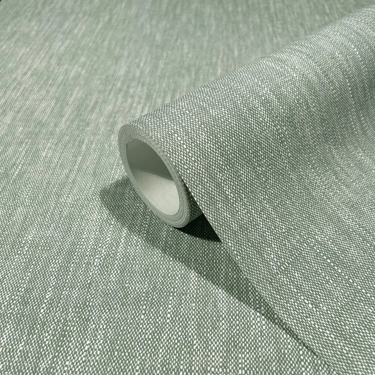Marburg 47615 wallpaper close-up roll with woven texture and fine dot pattern.