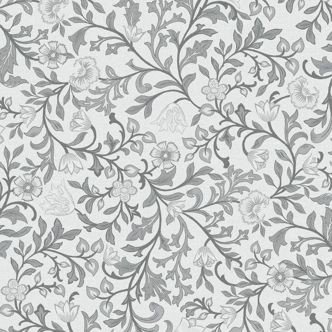 Marburg Heritage 47628 grey trailing floral wallpaper