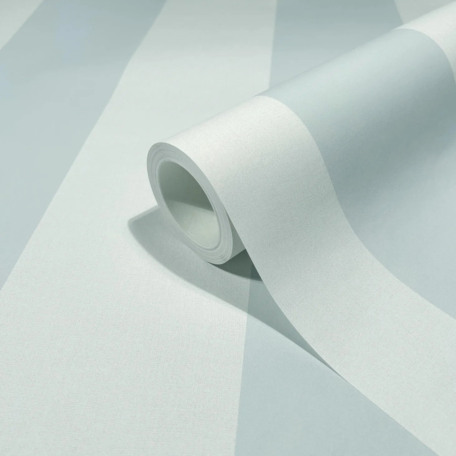 Marburg 47635 wallpaper close-up of wide vertical two-tone stripes on a roll.