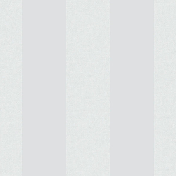 Marburg Heritage 47637 grey wallpaper with wide vertical stripes and a soft linen-like texture.