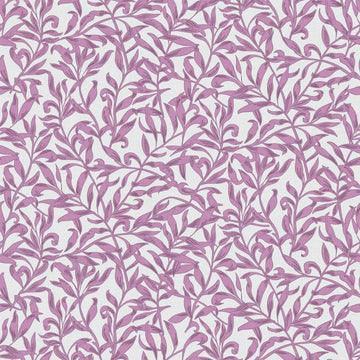 Marburg Heritage 47638 dusty rose leafy botanical wallpaper on light grey ground