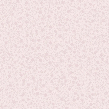 Marburg Heritage 47644 pink small-scale blossom and leaf floral wallpaper.