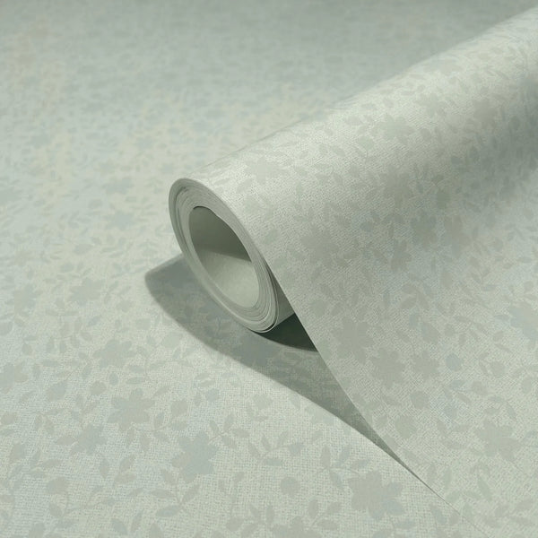 Marburg 47645 wallpaper roll with subtle textured floral pattern, close-up detail.