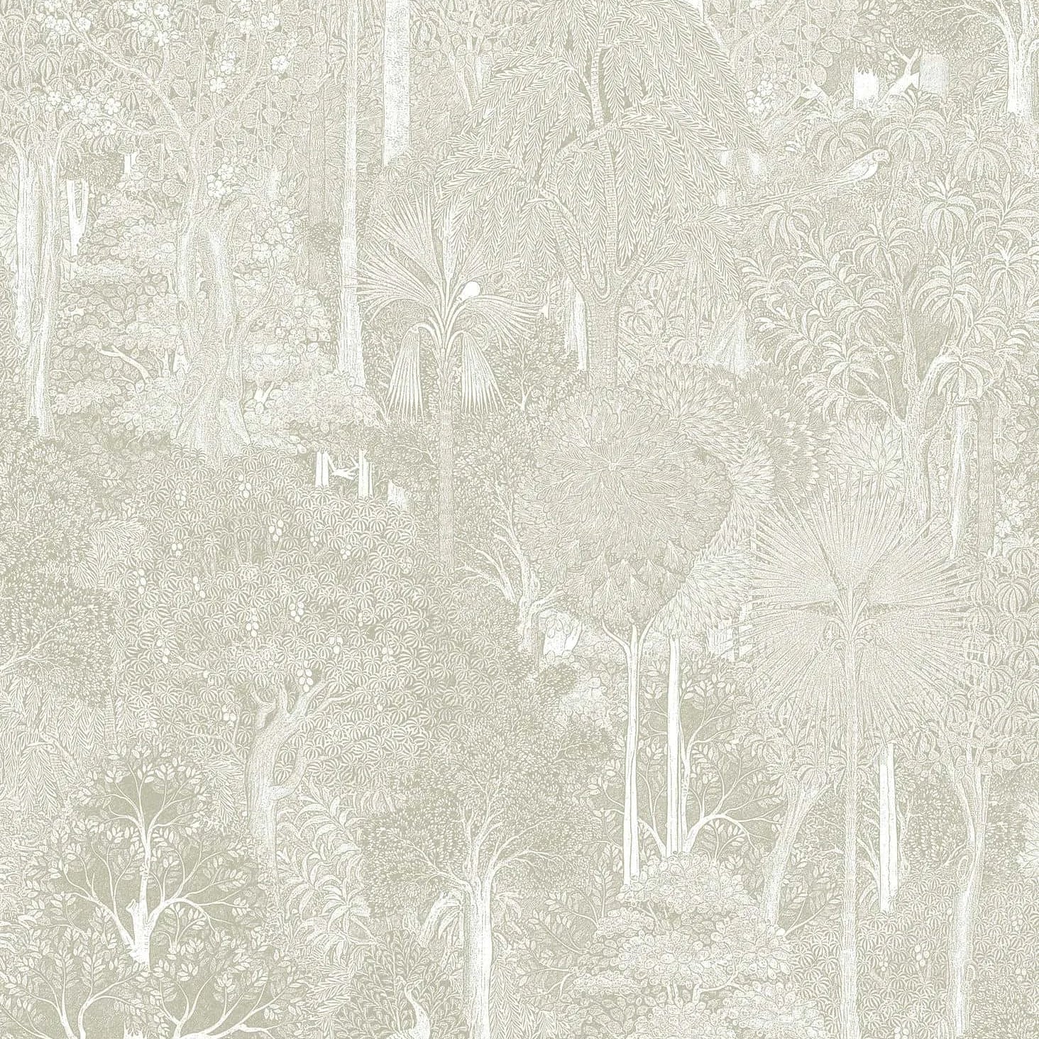 Marburg Heritage 47649 beige scenic toile forest wallpaper
