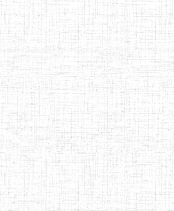 Marburg Heritage 47654 white crosshatch linen-look non-woven wallpaper