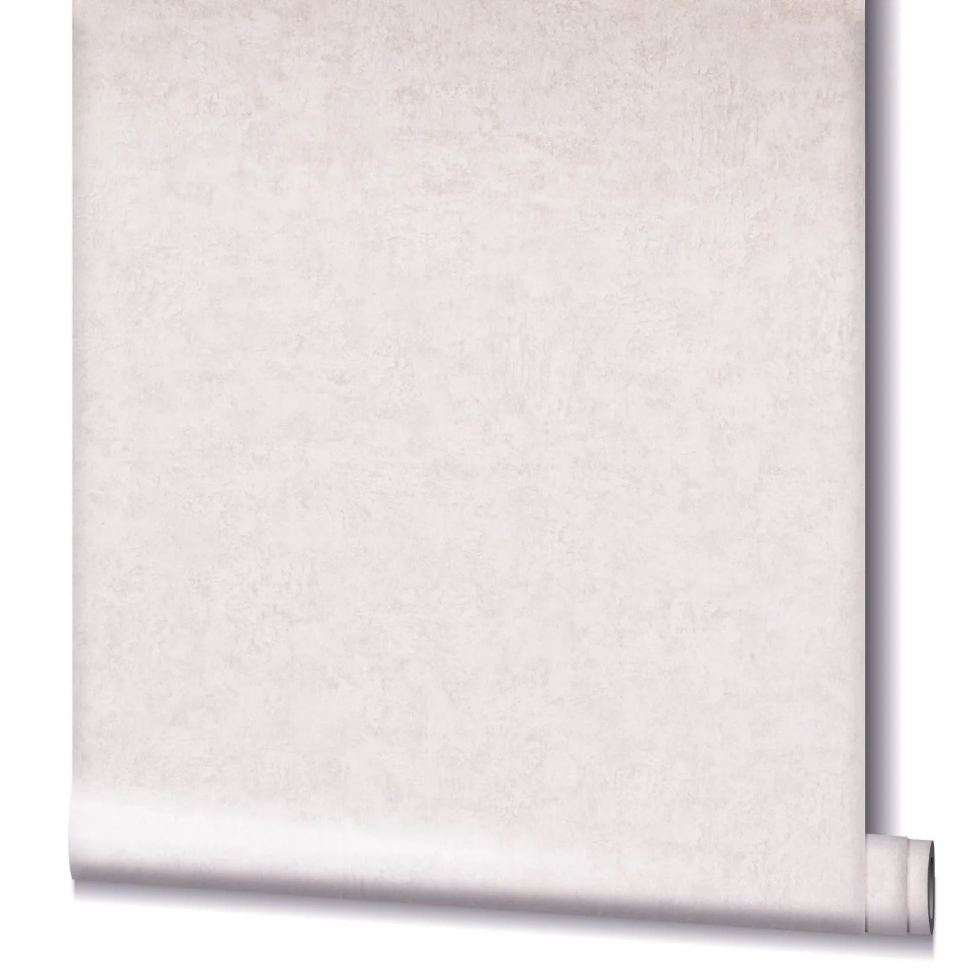 Marburg Kumano 34521 Partially unrolled wallpaper roll on a white background, showing a light, subtly mottled texture.