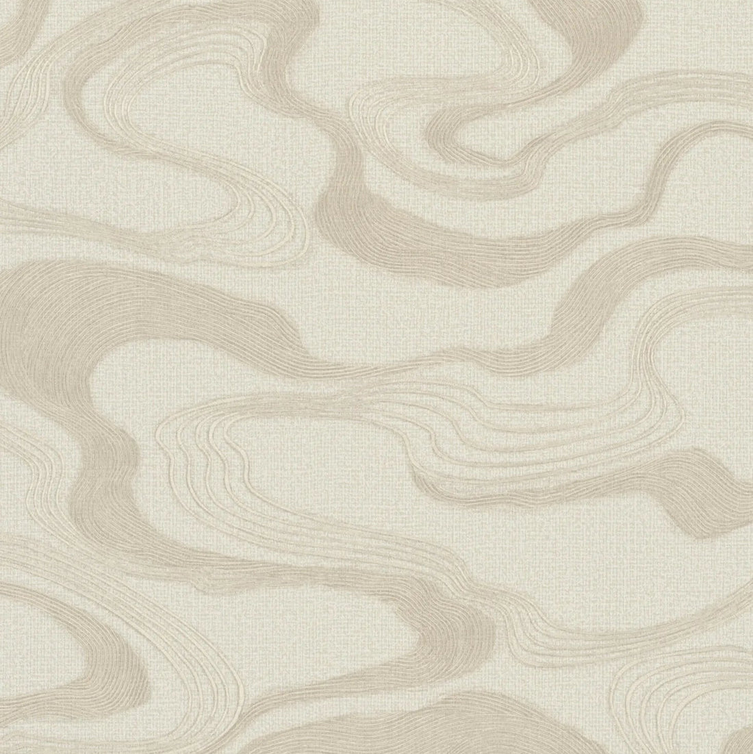 Marburg Kumano 34535 beige abstract wavy line wallpaper