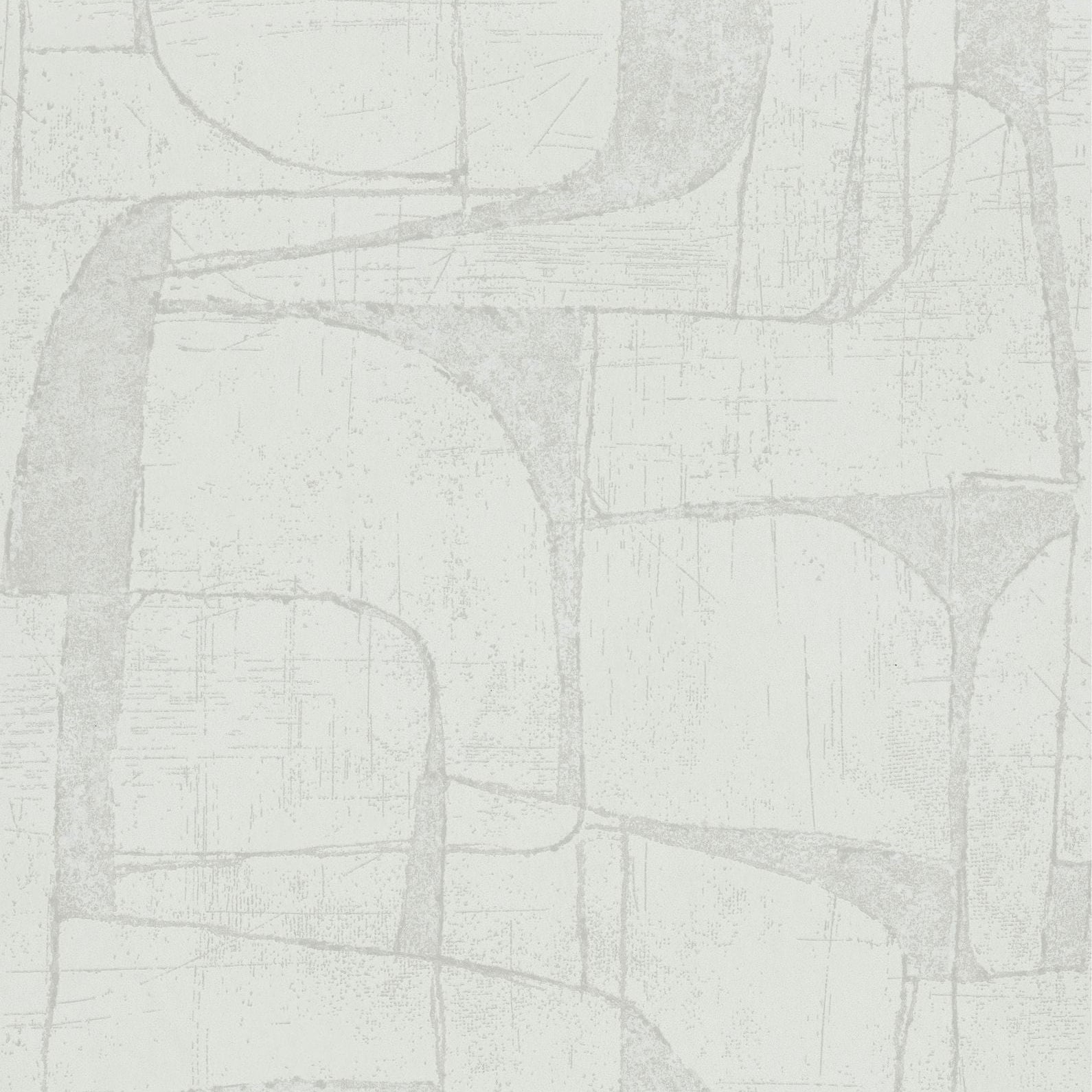 Marburg Leyla 82451 abstract graphic wallpaper in soft white and light grey