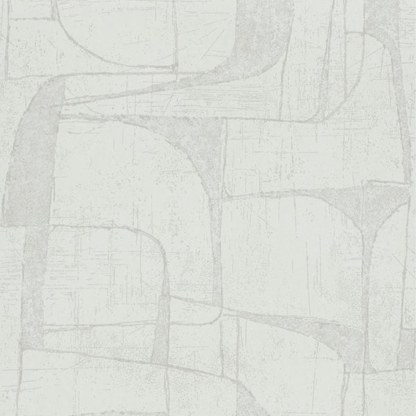 Marburg Leyla 82451 abstract graphic wallpaper in soft white and light grey
