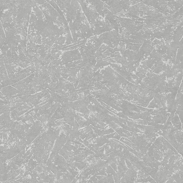 Marburg Loft Superior 34155 light grey plaster-effect textured wallpaper