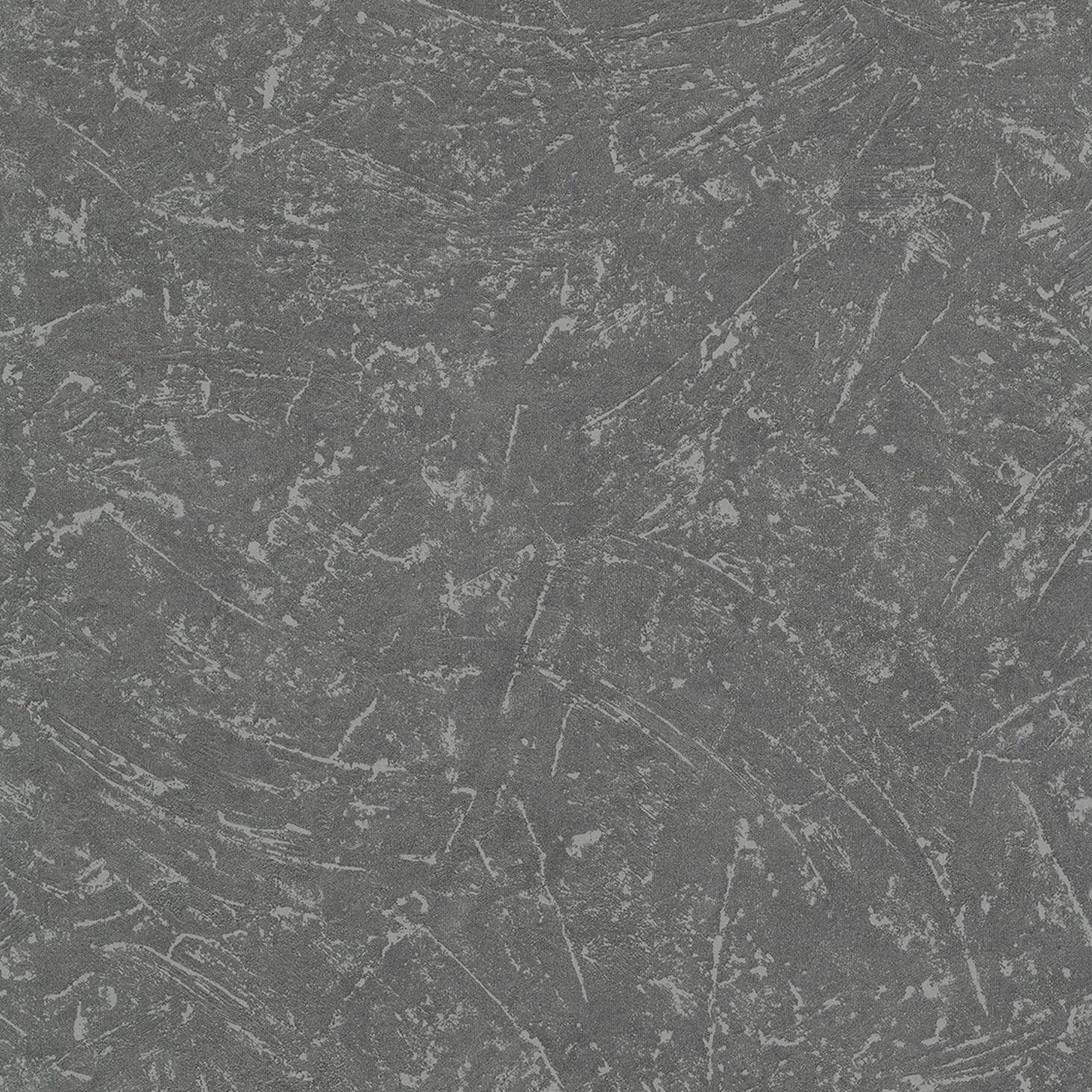 Marburg Loft Superior 34156 anthracite plaster-effect textured grey wallpaper