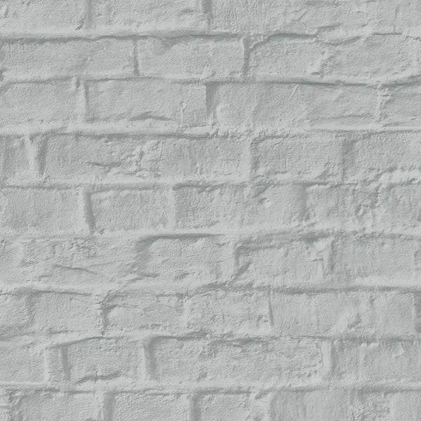 Marburg Loft Superior 34167 light grey brick-effect stone-look wallpaper