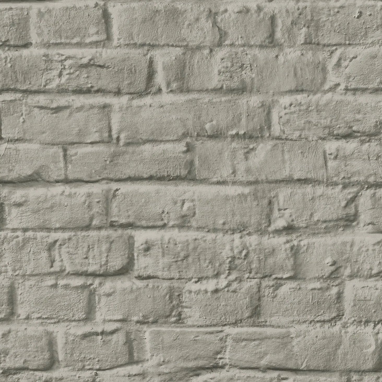 Marburg Loft Superior 34168 grey stone-look brick texture non-woven wallpaper