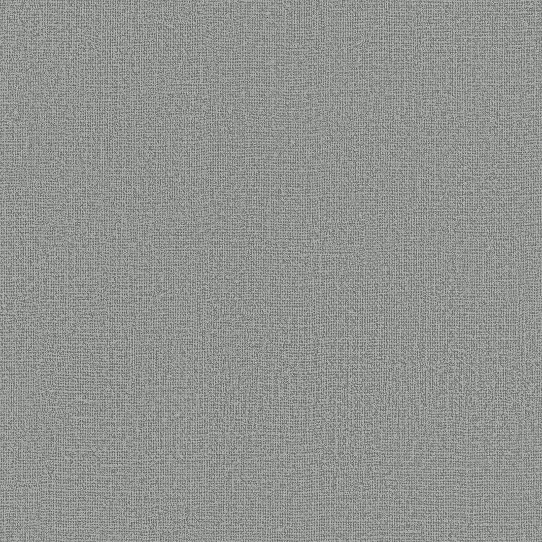 Marburg Loft Superior 34174 Gray textured wallpaper behind a cushioned lounge chair with two large dark vases and a small pot holding dried grasses on a wood floor, with windowlight shadows on the wall.