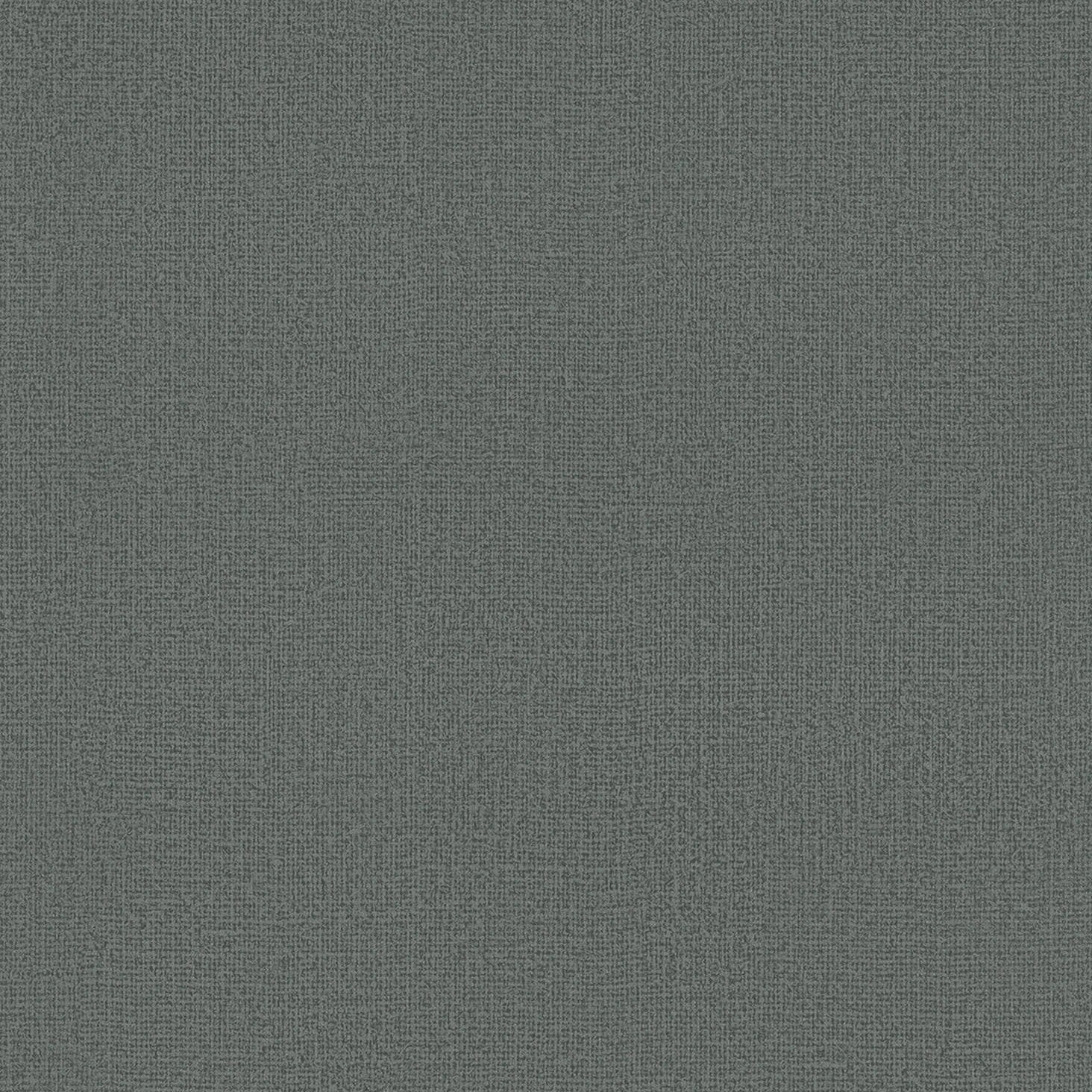 Marburg Loft Superior 34180 – deep charcoal grey linen-effect textured wallpaper