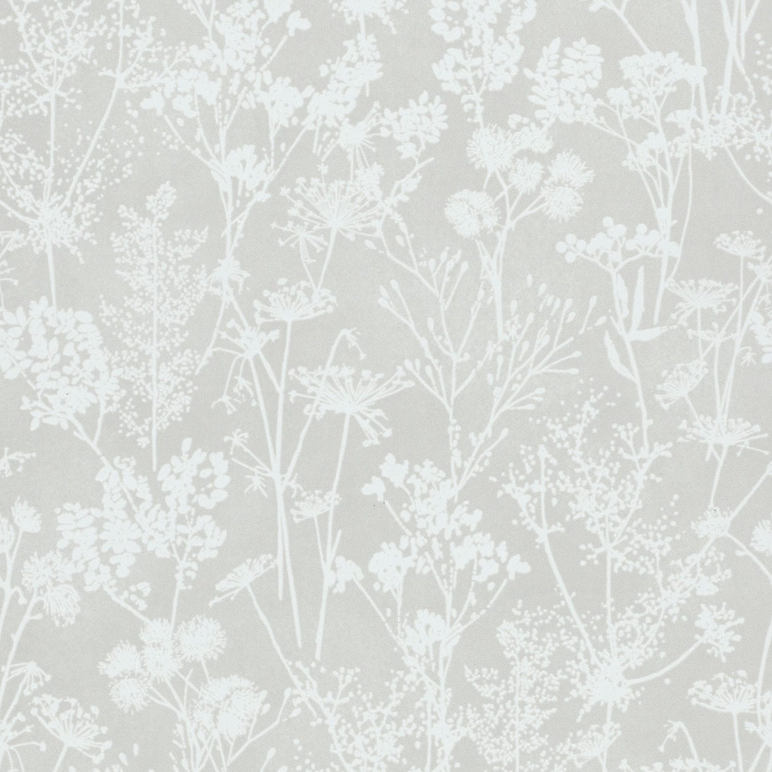 Marburg Mona 82464 grey and white botanical blossom silhouette wallpaper