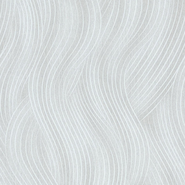 Marburg Mona 82474 light grey and white abstract wave wallpaper