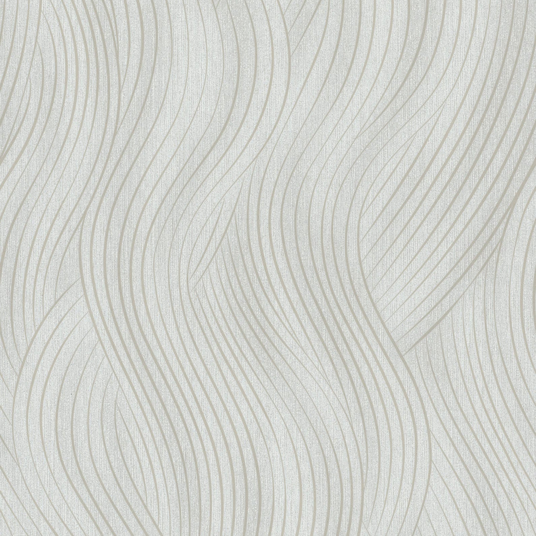 Marburg Mona 82475 soft white wallpaper with beige wavy vertical stripe pattern