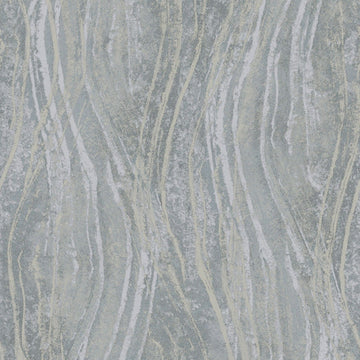 Marburg Naomi 82494 grey abstract wave wallpaper with stone-like concrete effect