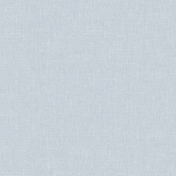 Close-up of Marburg Naomi 82542 light grey-blue linen-look textured wallpaper