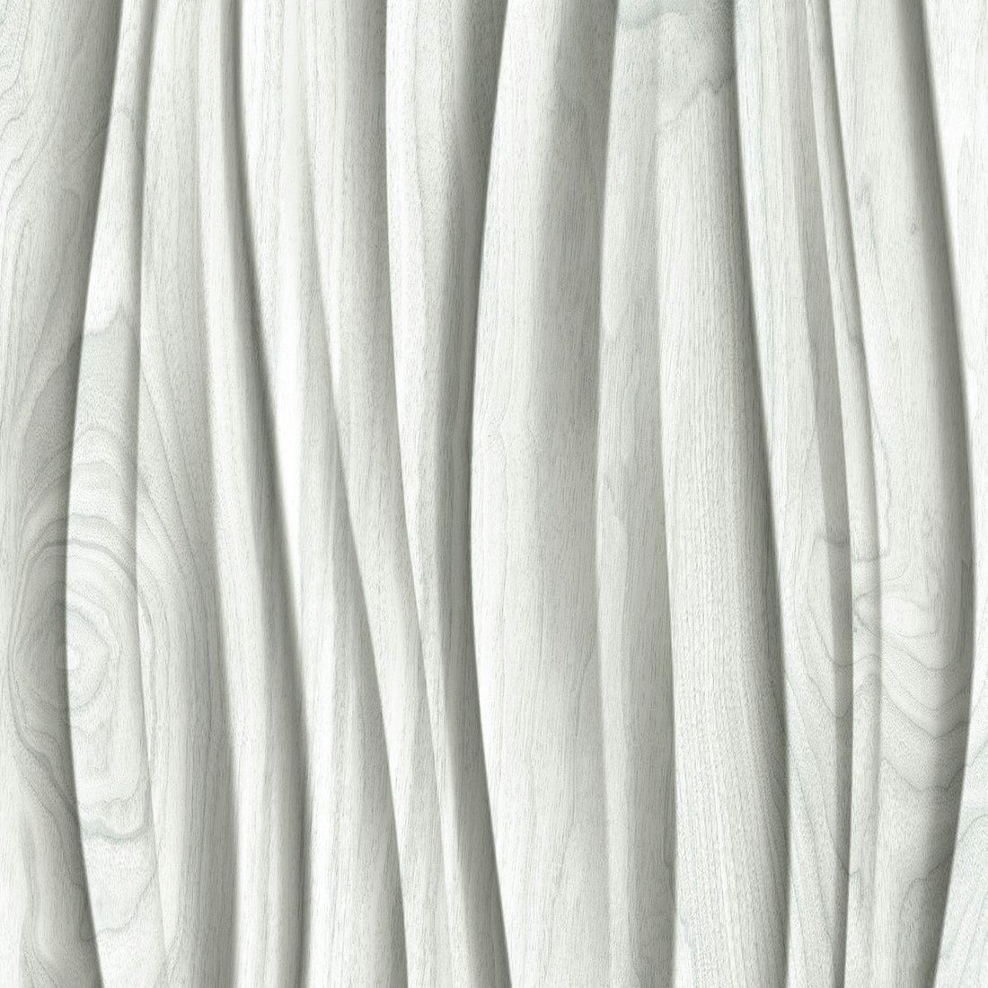 Marburg Novamur Mona 81669 wallpaper in light grey and white with soft 3D wave effect.