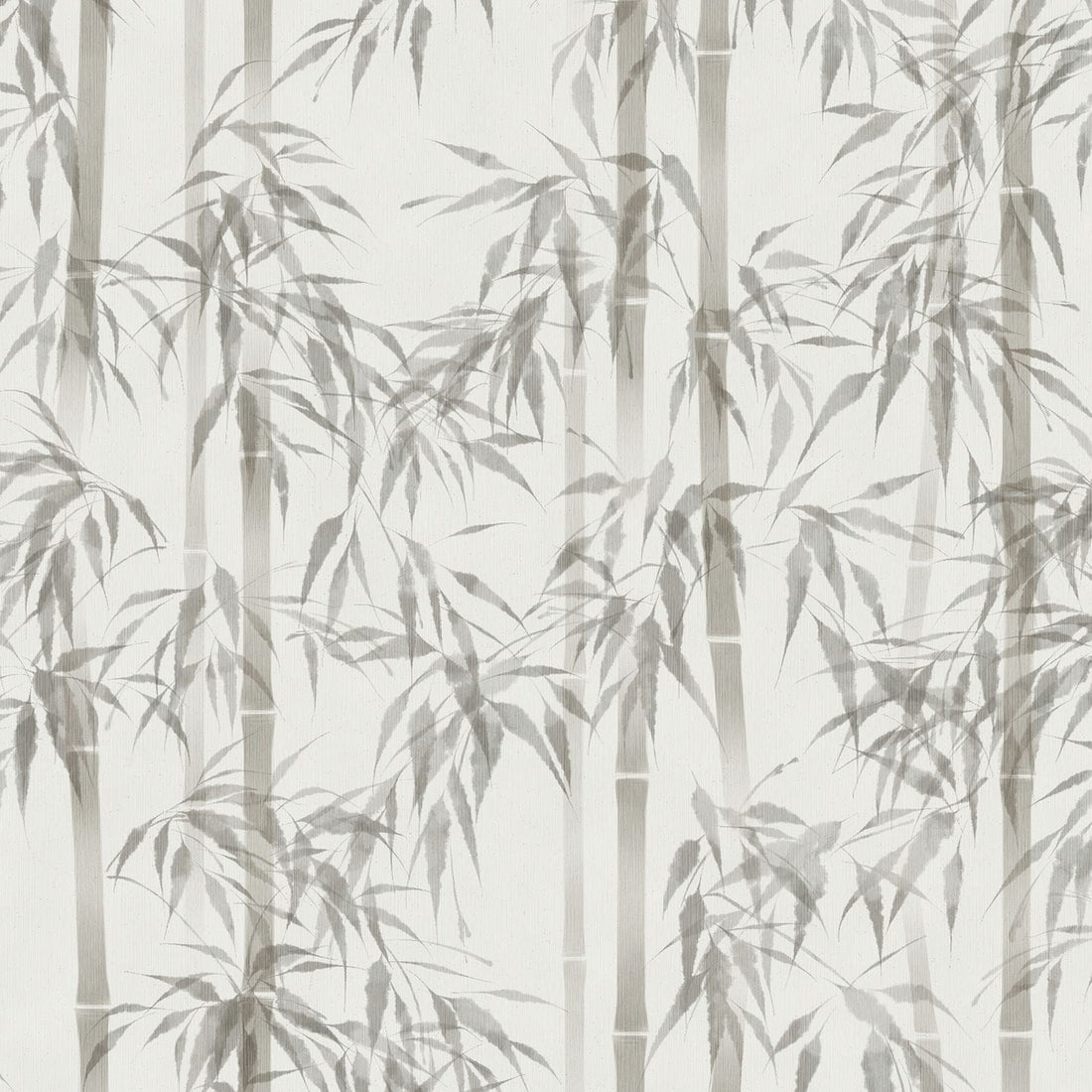 Marburg Mona 81671 bamboo wallpaper in soft white and grey.