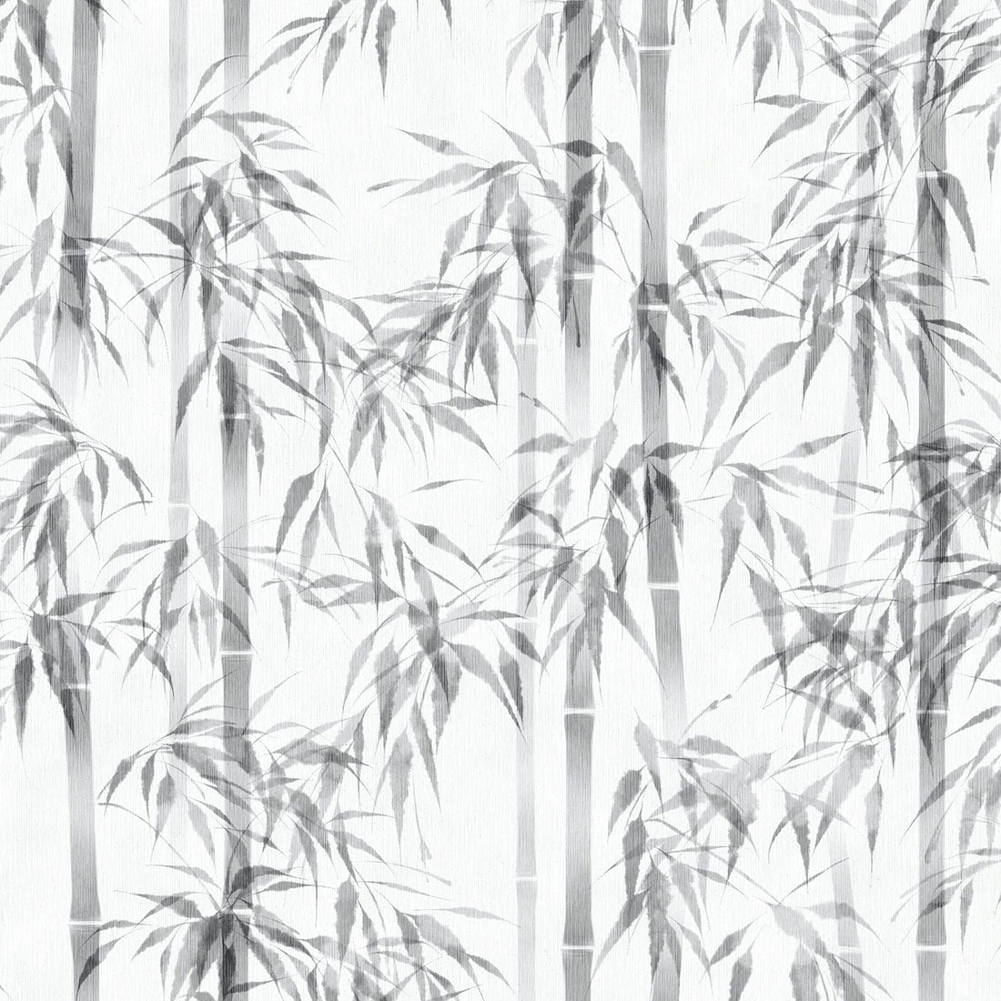 Marburg Novamur Mona 81673 bamboo wallpaper in grey on white