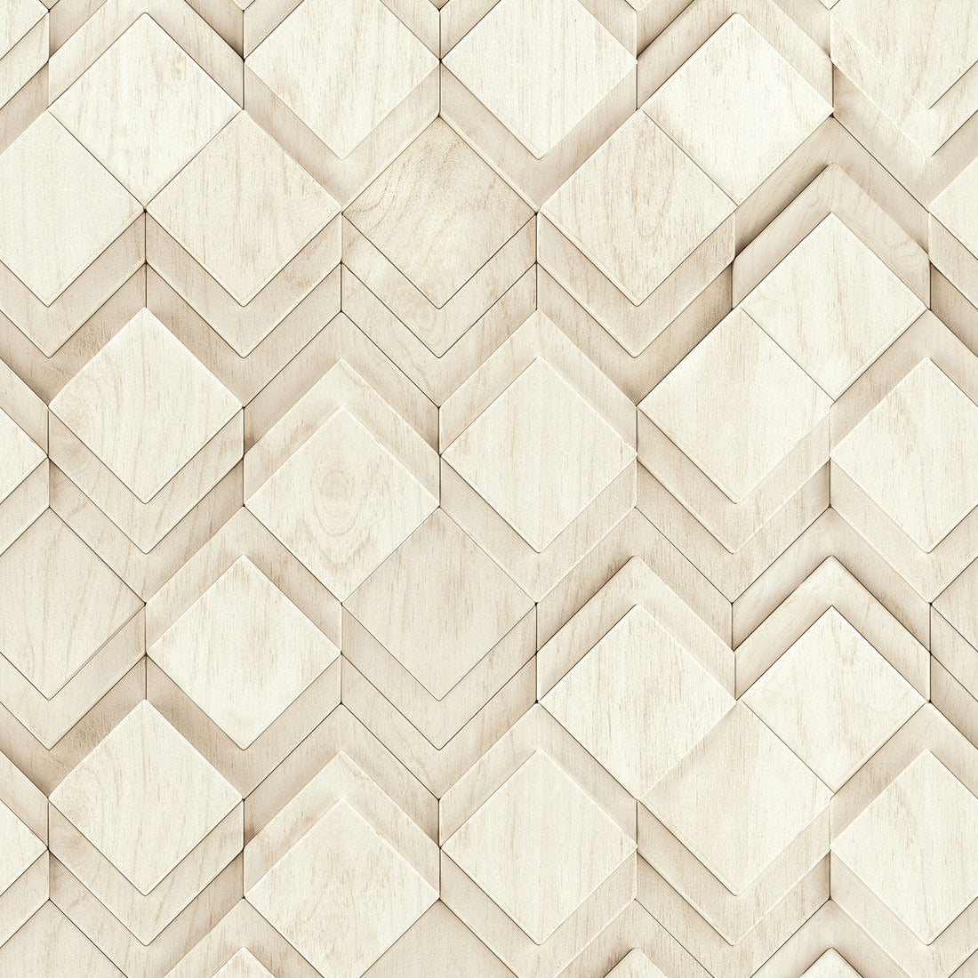 Marburg Novamur Mona 81678 beige geometric 3D diamond non-woven wallpaper