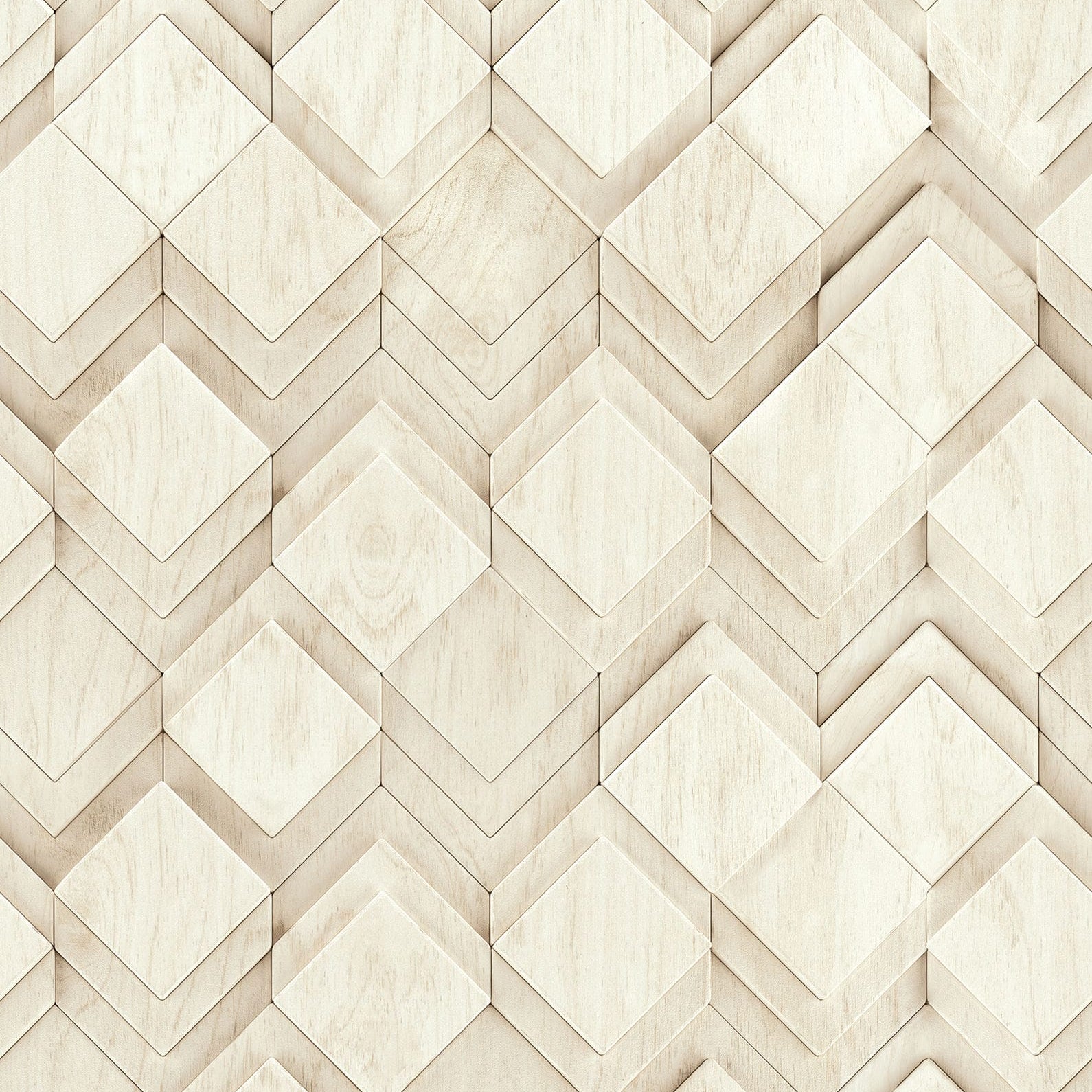 Marburg Novamur Mona 81678 beige geometric 3D diamond non-woven wallpaper