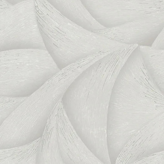 Marburg Ritus 35501 abstract soft white wave pattern wallpaper