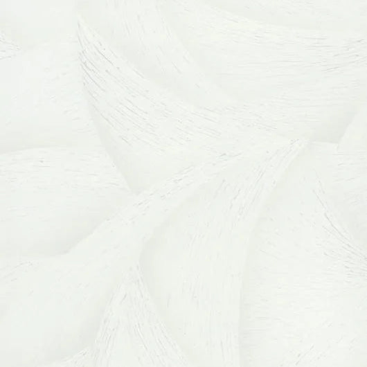 Marburg Ritus 35503 soft white wallpaper with subtle embossed geometric wave pattern