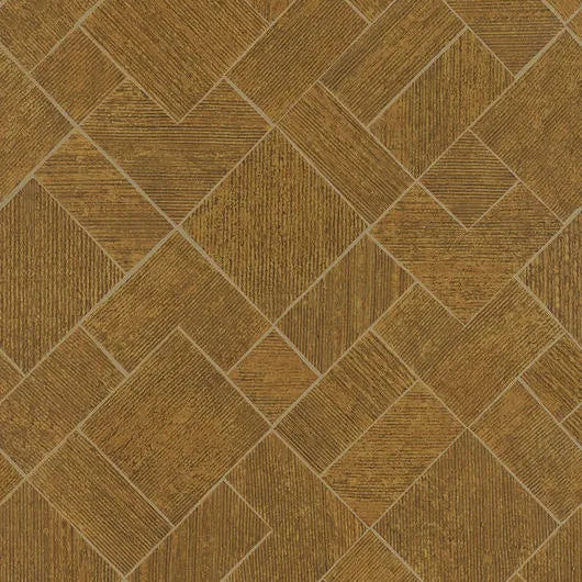 Marburg Ritus 35513 gold-brown diamond geometric wallpaper