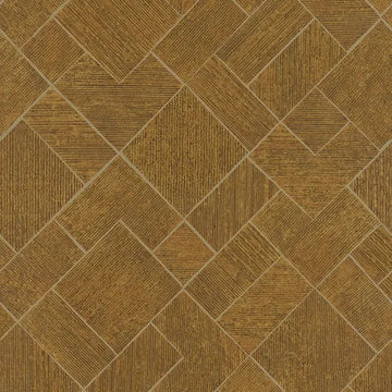 Marburg Ritus 35513 gold-brown diamond geometric wallpaper