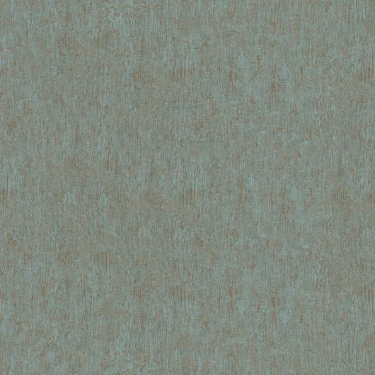Marburg Ritus 35526 blue–copper concrete-look non-woven wallpaper with neutral grey and blue-green cast.