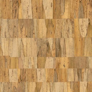 Marburg Struktura 45737 warm brown wood-look rectangular mosaic wallpaper