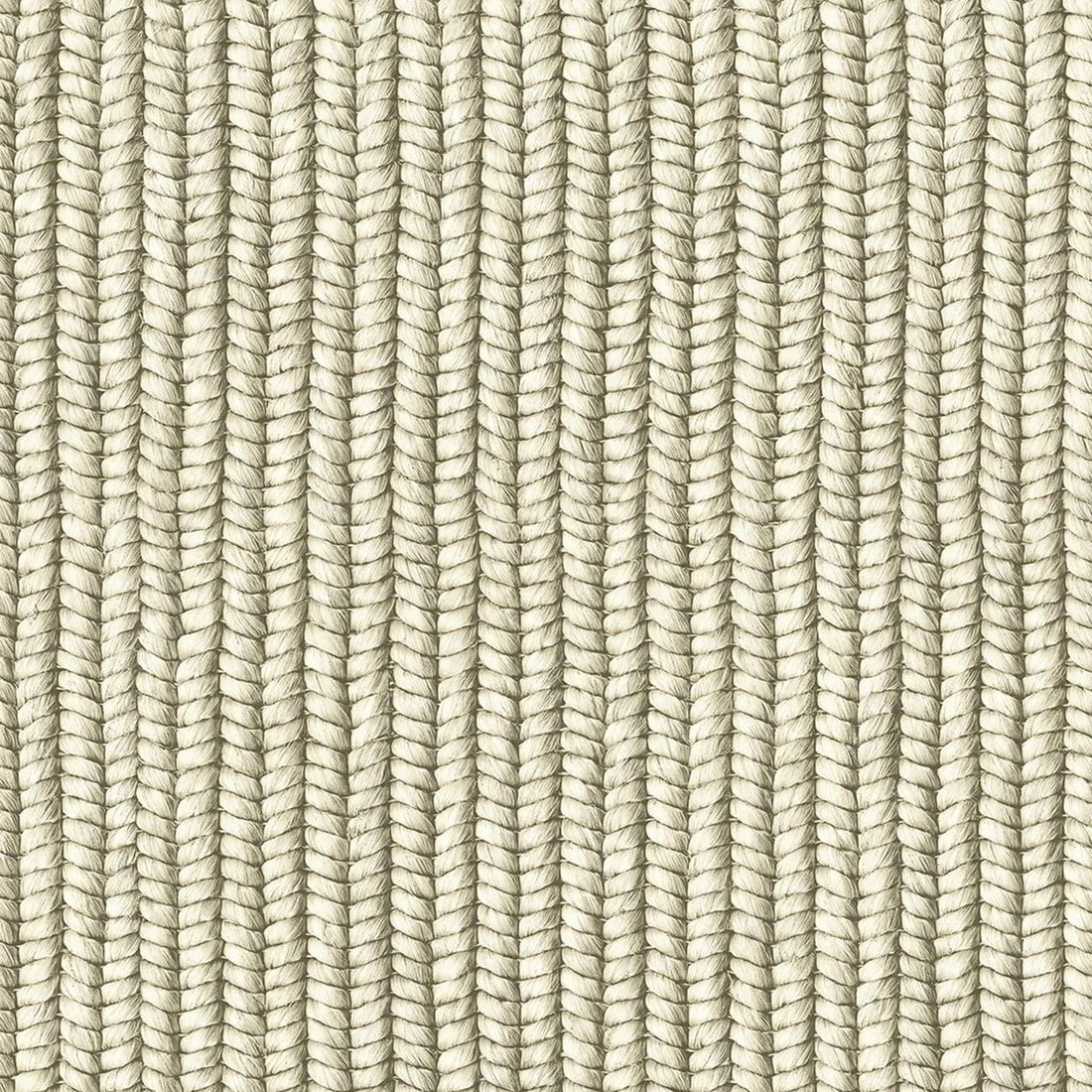 Marburg Struktura 45748 woven-stripe textile-look wallpaper in warm beige tones