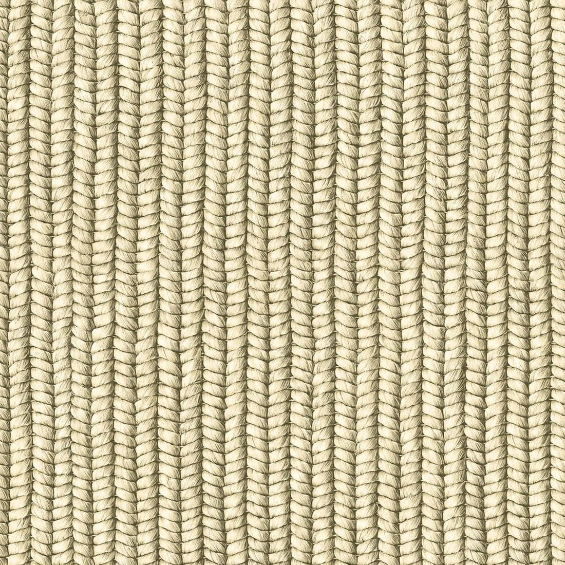 Marburg Struktura 45749 woven vertical stripe wallpaper in warm brown and beige with an embossed textile look