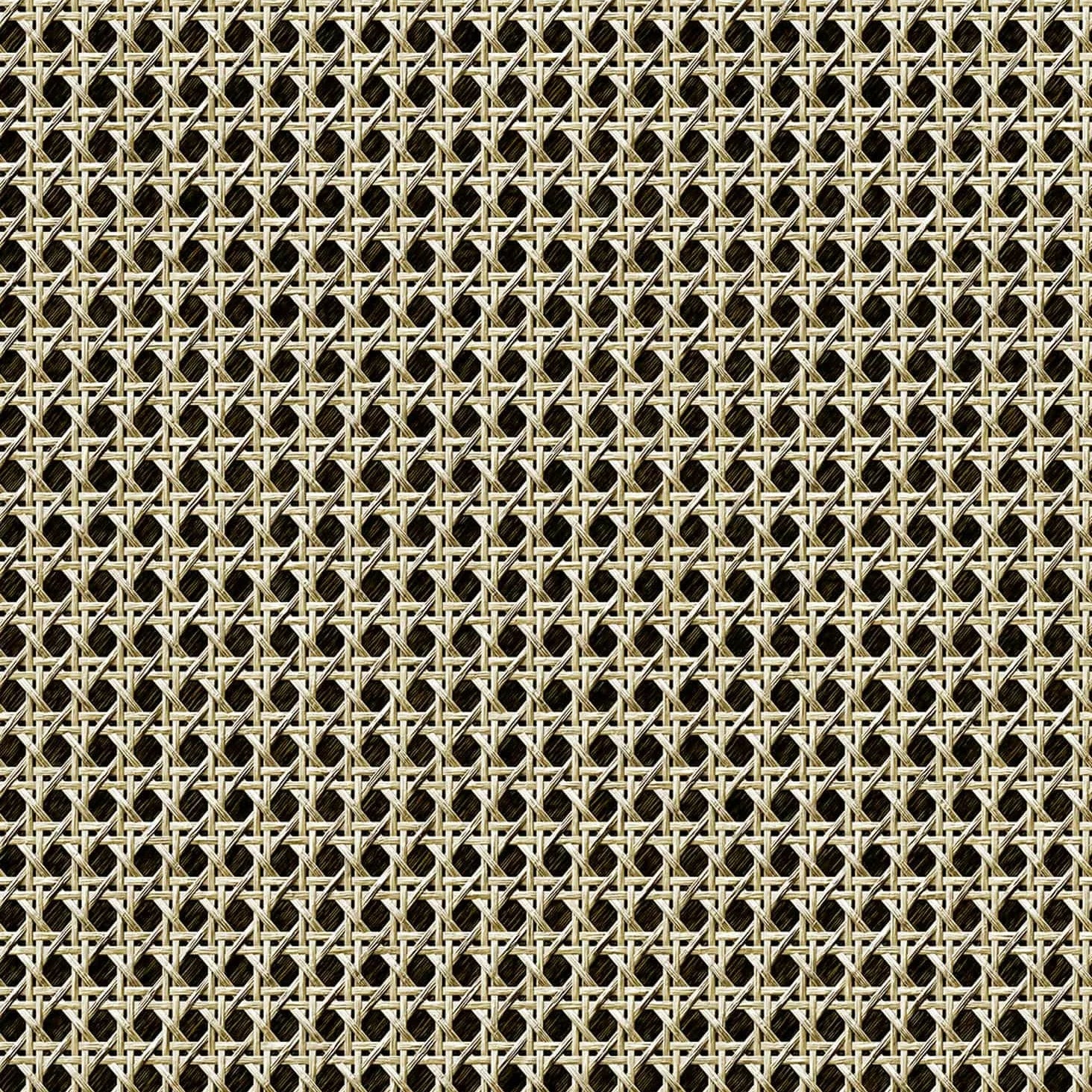 Marburg Struktura 45751 cane lattice wood-look wallpaper in warm brown