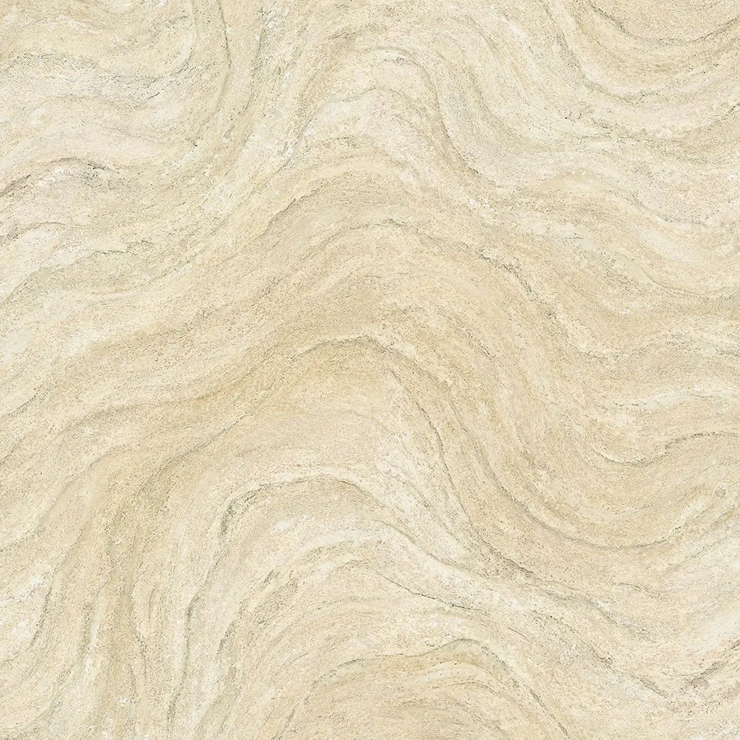 Marburg Struktura 45755 warm beige stone-look wallpaper with wavy marble striations