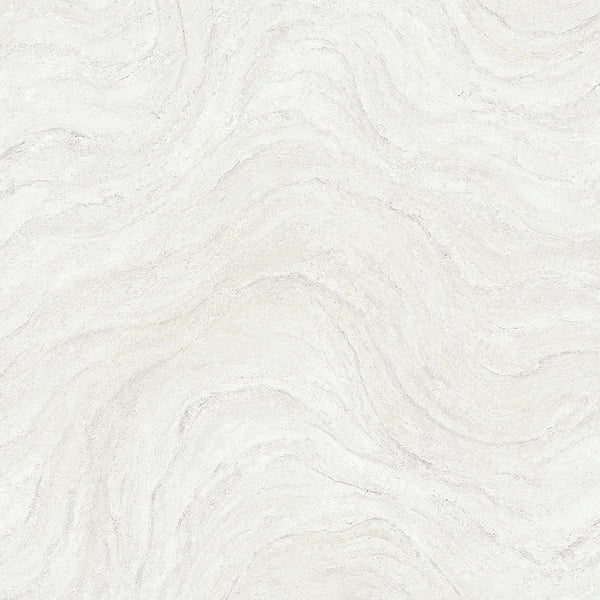 Marburg Struktura 45756 soft white marble-look wallpaper with subtle wavy grey veining