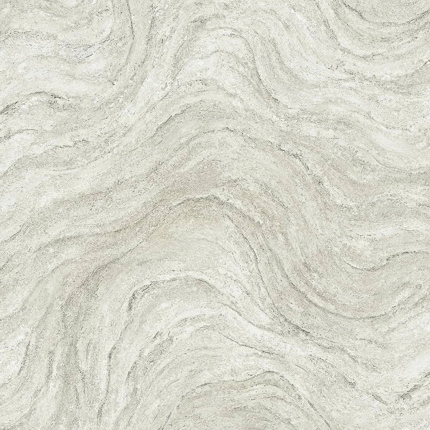 Marburg Struktura 45757 light marble-look wallpaper with wavy stone veining in soft white and beige