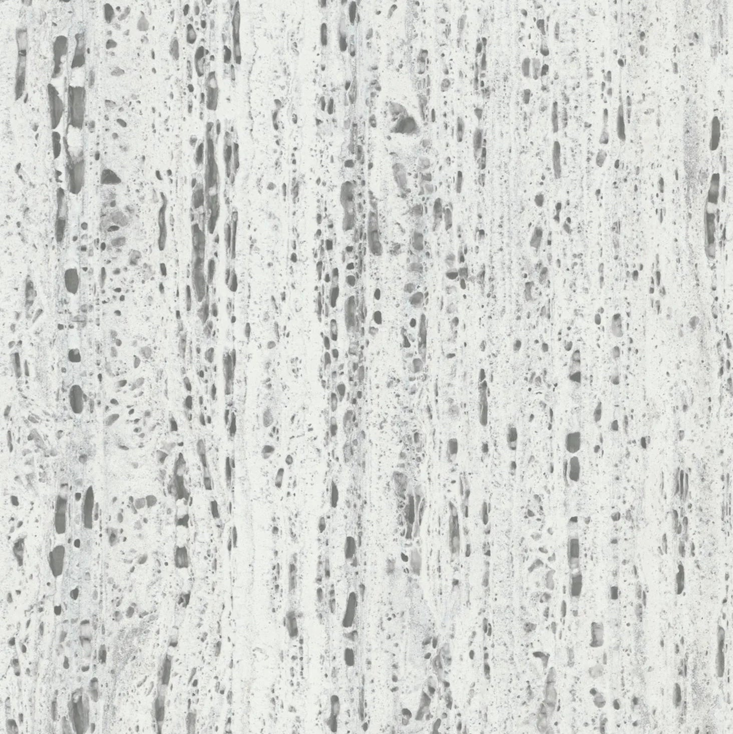 Marburg Travertino 33352 wallpaper with soft white and grey travertine stone texture