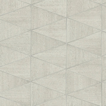Marburg Travertino 33357 light greige geometric triangle stone-look wallpaper