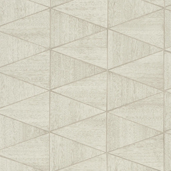 Marburg Travertino 33358 geometric beige triangle wallpaper with travertine stone look