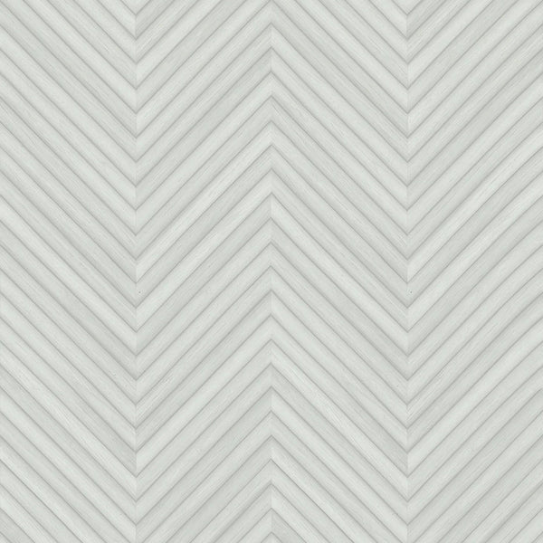 Marburg Travertino 33375 soft white and grey chevron stripe wallpaper with wood-look grain