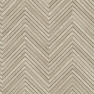 Marburg Travertino 33376 warm taupe chevron wood-look wallpaper