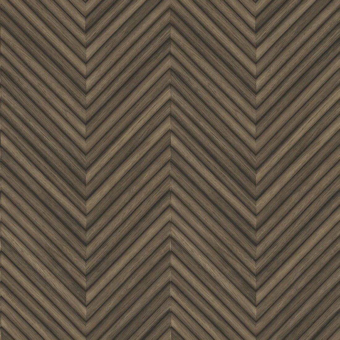 Marburg Travertino 33378 brown chevron wood-look wallpaper