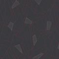 Closeup of a wallpaper showing its Black, Contemporary, Geometric, Two-tone pattern, color, and texture.