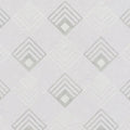 Closeup of a wallpaper showing its Contemporary, Geometric, Grey, Monochrome, Unicolour pattern, color, and texture.