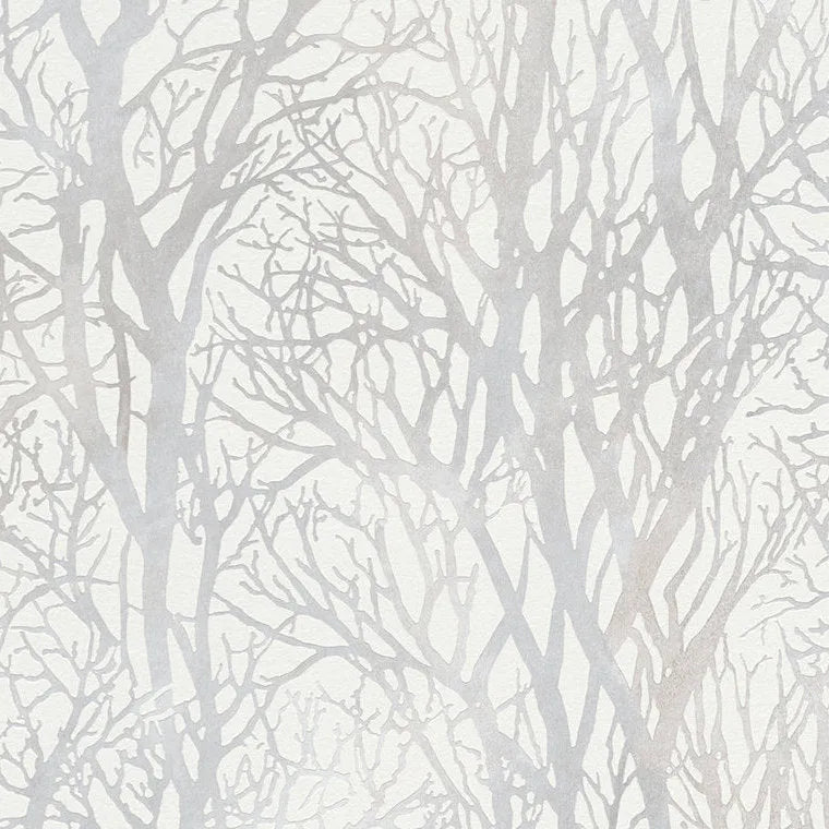 Closeup of a wallpaper showing its Best-Seller, Contemporary, Grey, Monochrome, Nature pattern, color, and texture.